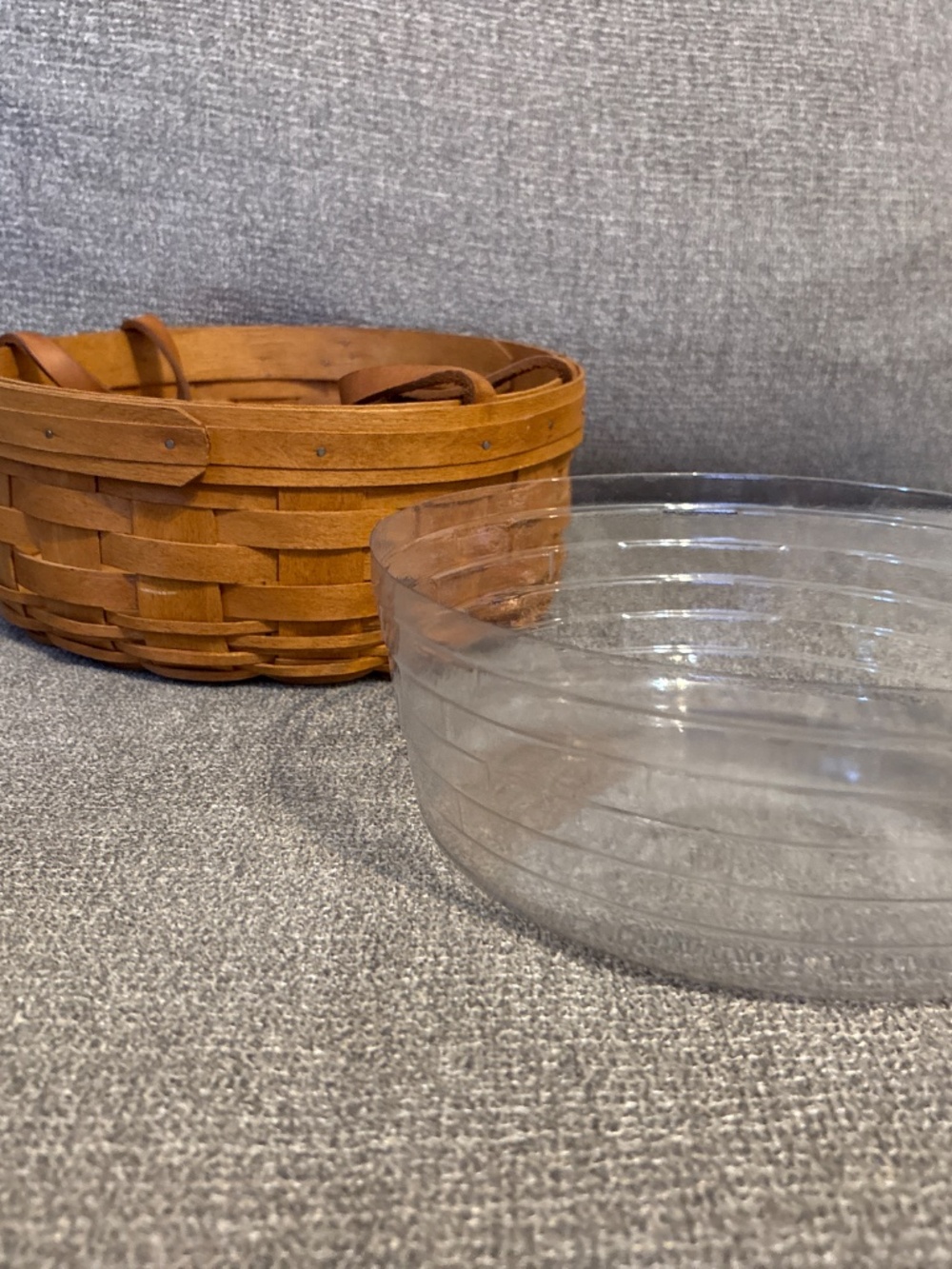 Longaberger Basket with insert - Picture 3 of 4